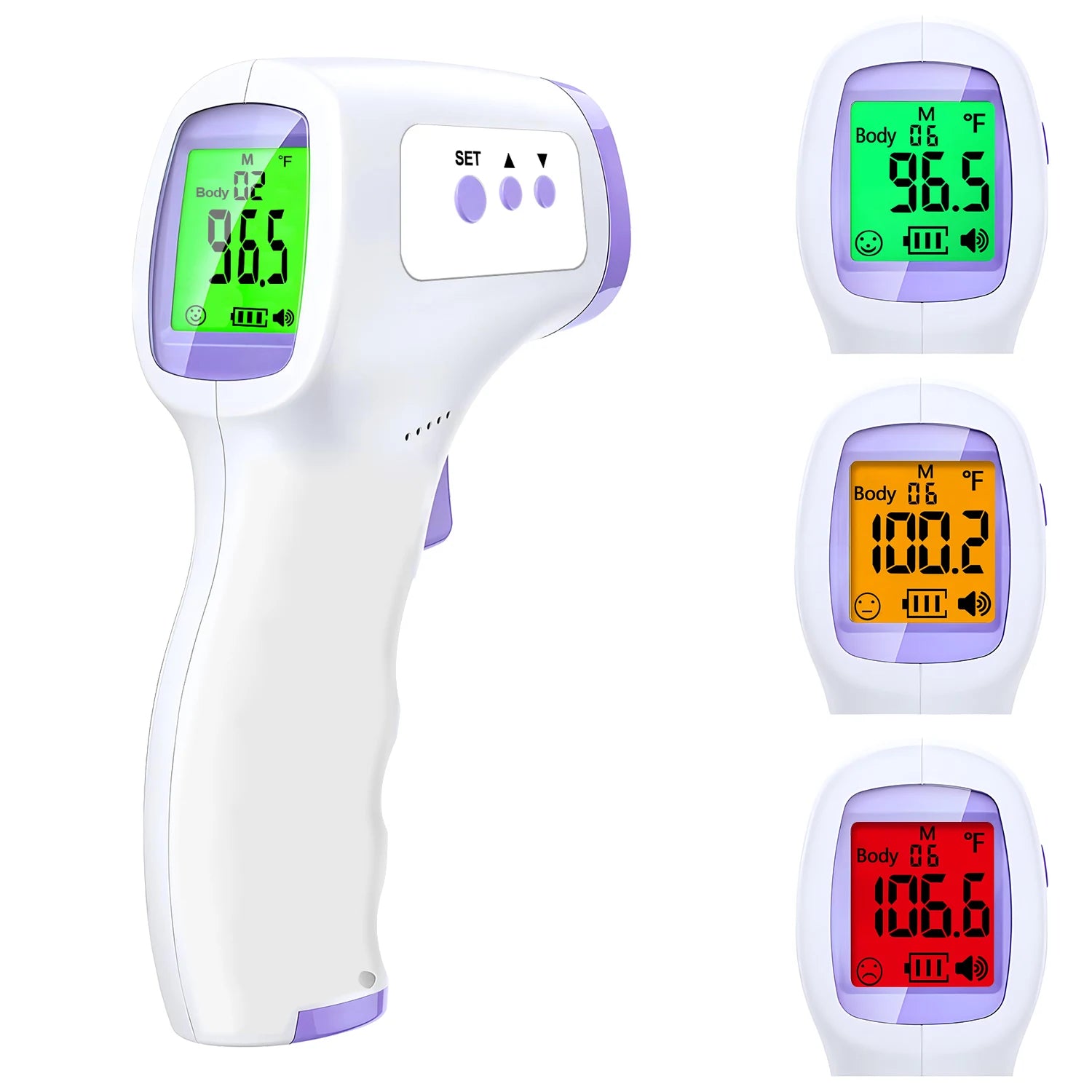 Oxymètre de Pouls & Thermomètre Infrarouge — 2 Appareils Médicaux Essentiels