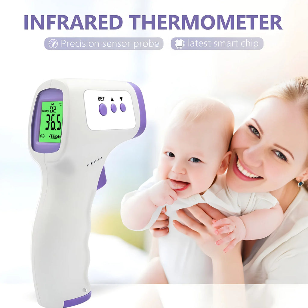 Oxymètre de Pouls & Thermomètre Infrarouge — 2 Appareils Médicaux Essentiels