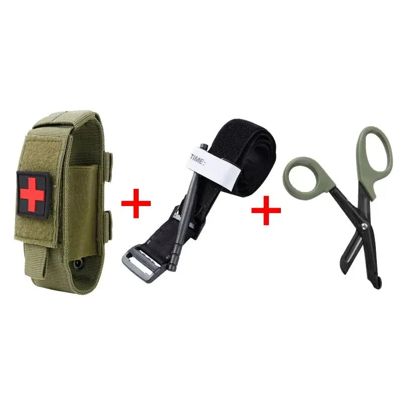 Trousse Premiers Secours Tactique — Voiture, Randonnée, Maison