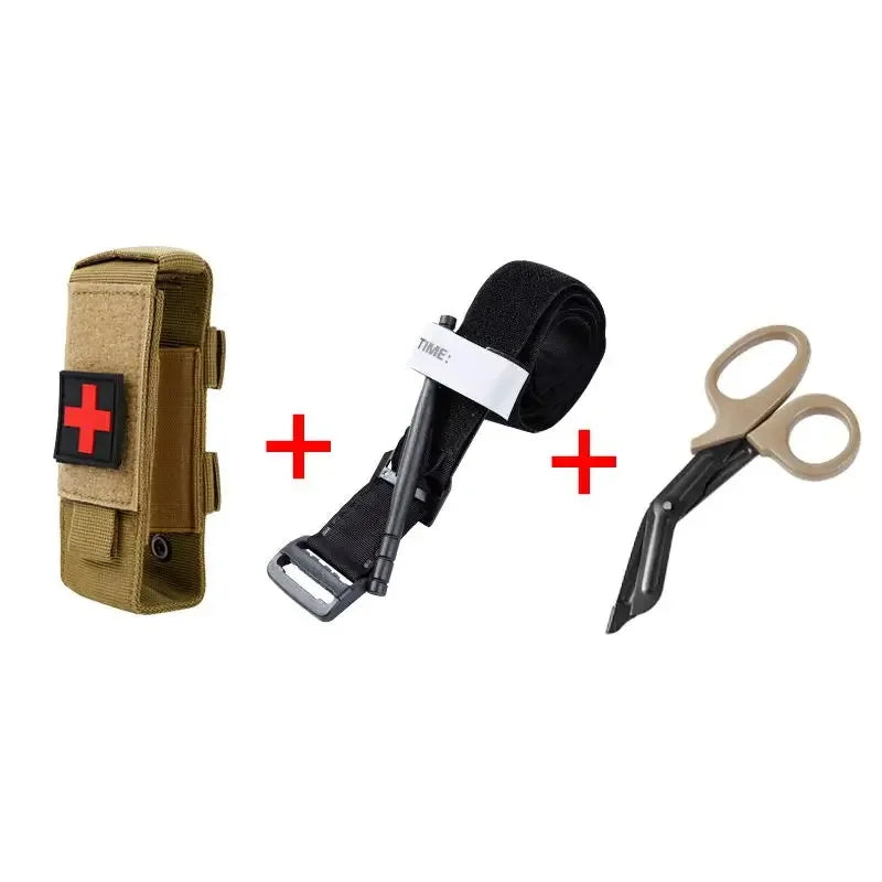 Trousse Premiers Secours Tactique — Voiture, Randonnée, Maison