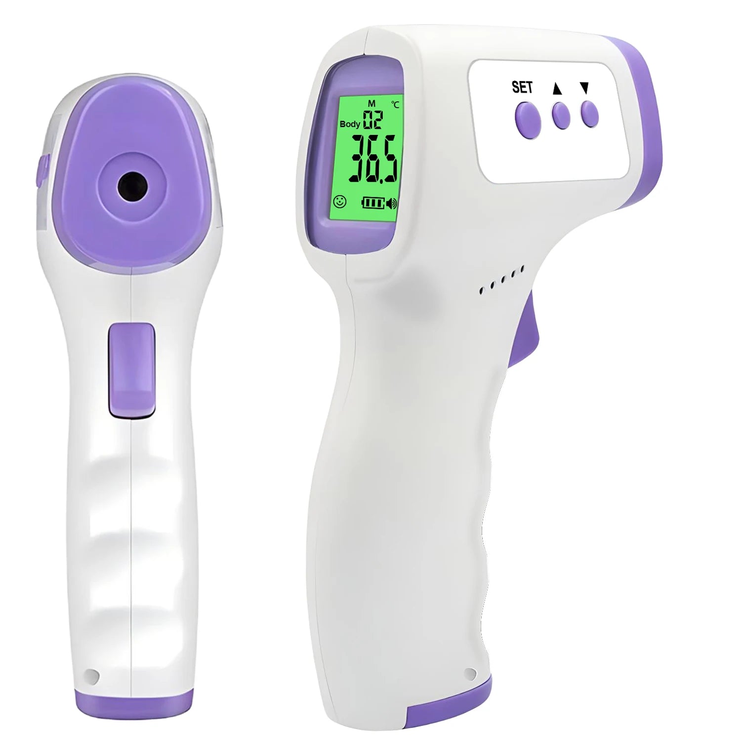 Oxymètre de Pouls & Thermomètre Infrarouge — 2 Appareils Médicaux Essentiels