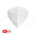 Masque FFP2 Homologué CE — 5 Couches, Anti-Poussière & Anti-Virus, Lot de 10, 30 ou 50