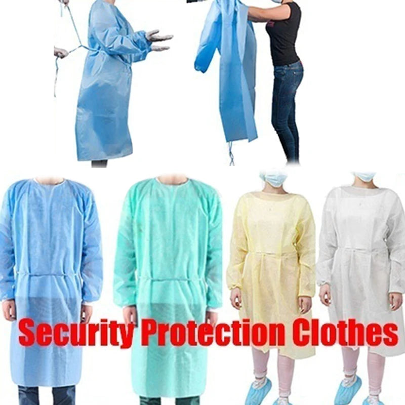 Blouse de Protection Jetable — Isolement Médical, Chirurgical & Laboratoire