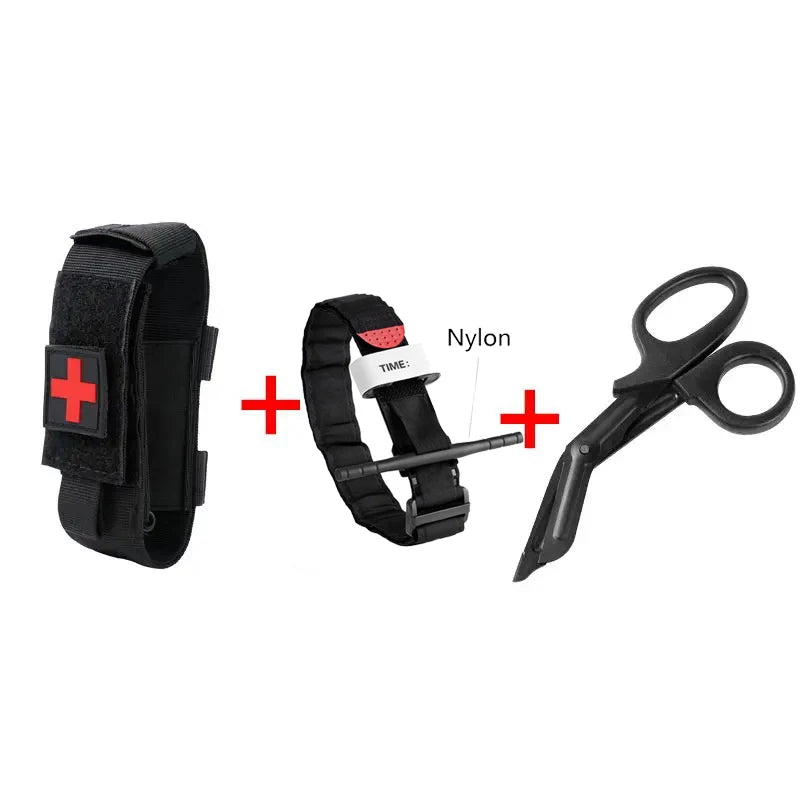 Trousse Premiers Secours Tactique — Voiture, Randonnée, Maison
