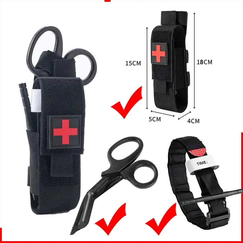 Trousse Premiers Secours Tactique — Voiture, Randonnée, Maison